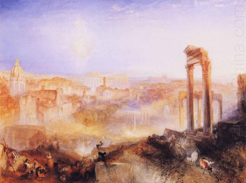 J.M.W. Turner Modern Rome china oil painting image